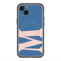 スリムプロテクションプレミアムケース with MagSafe［ オリジナル - initial color - M navy ］