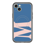 スリムプロテクションプレミアムケース with MagSafe［ オリジナル - initial color - M navy ］