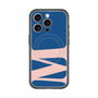 スリムプロテクションプレミアムケース with MagSafe［ オリジナル - initial color - M navy ］