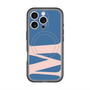 スリムプロテクションプレミアムケース with MagSafe［ オリジナル - initial color - M navy ］