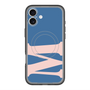 スリムプロテクションプレミアムケース with MagSafe［ オリジナル - initial color - M navy ］