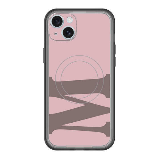 スリムプロテクションプレミアムケース with MagSafe［ オリジナル - initial color - M dusty pink ］