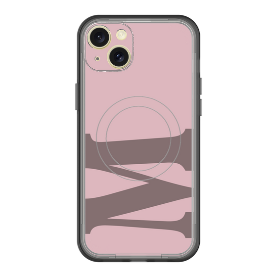 スリムプロテクションプレミアムケース with MagSafe［ オリジナル - initial color - M dusty pink ］