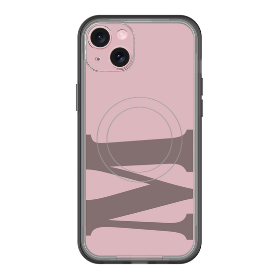 スリムプロテクションプレミアムケース with MagSafe［ オリジナル - initial color - M dusty pink ］