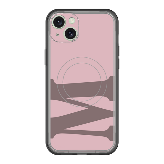 スリムプロテクションプレミアムケース with MagSafe［ オリジナル - initial color - M dusty pink ］