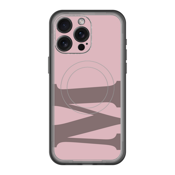 スリムプロテクションプレミアムケース with MagSafe［ オリジナル - initial color - M dusty pink ］