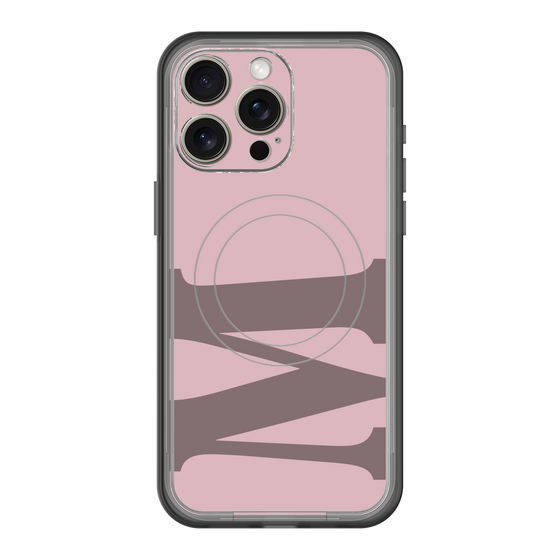 スリムプロテクションプレミアムケース with MagSafe［ オリジナル - initial color - M dusty pink ］