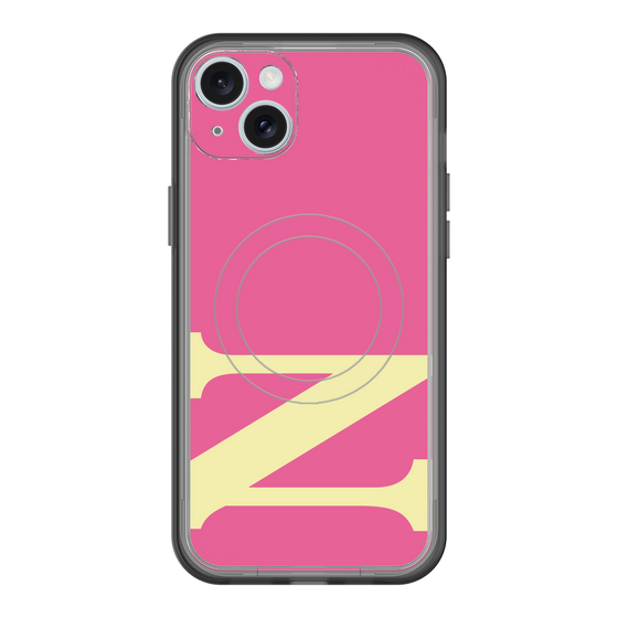 スリムプロテクションプレミアムケース with MagSafe［ オリジナル - initial color - N pink ］