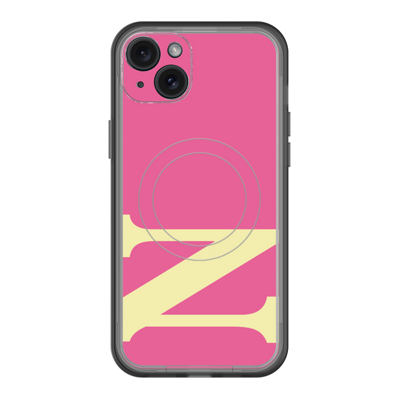 スリムプロテクションプレミアムケース with MagSafe［ オリジナル - initial color - N pink ］