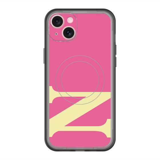 スリムプロテクションプレミアムケース with MagSafe［ オリジナル - initial color - N pink ］