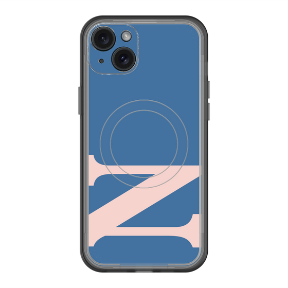 スリムプロテクションプレミアムケース with MagSafe［ オリジナル - initial color - N navy ］