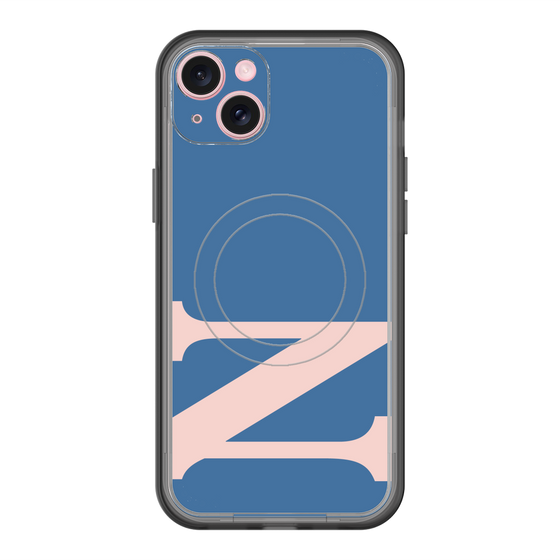 スリムプロテクションプレミアムケース with MagSafe［ オリジナル - initial color - N navy ］