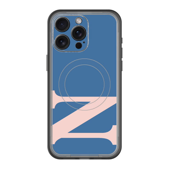 スリムプロテクションプレミアムケース with MagSafe［ オリジナル - initial color - N navy ］