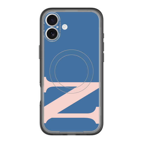 スリムプロテクションプレミアムケース with MagSafe［ オリジナル - initial color - N navy ］