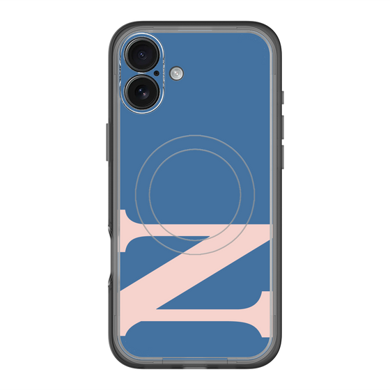 スリムプロテクションプレミアムケース with MagSafe［ オリジナル - initial color - N navy ］