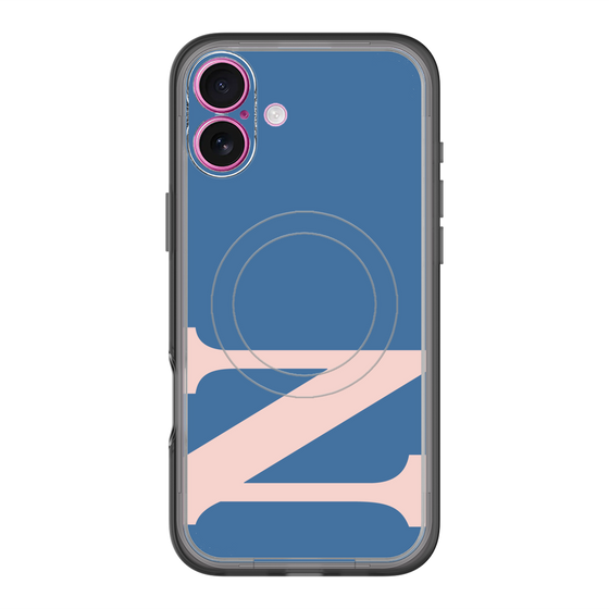 スリムプロテクションプレミアムケース with MagSafe［ オリジナル - initial color - N navy ］
