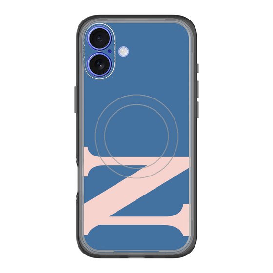スリムプロテクションプレミアムケース with MagSafe［ オリジナル - initial color - N navy ］