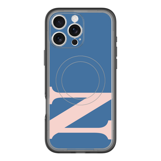 スリムプロテクションプレミアムケース with MagSafe［ オリジナル - initial color - N navy ］