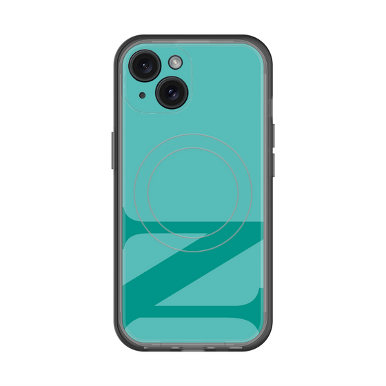 スリムプロテクションプレミアムケース with MagSafe［ オリジナル - initial color - N light green ］