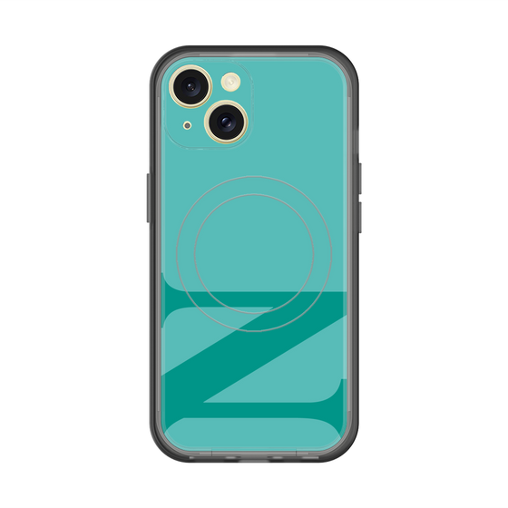 スリムプロテクションプレミアムケース with MagSafe［ オリジナル - initial color - N light green ］
