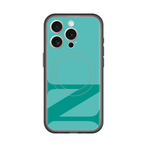スリムプロテクションプレミアムケース with MagSafe［ オリジナル - initial color - N light green ］