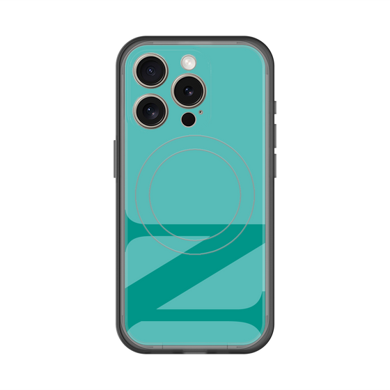 スリムプロテクションプレミアムケース with MagSafe［ オリジナル - initial color - N light green ］