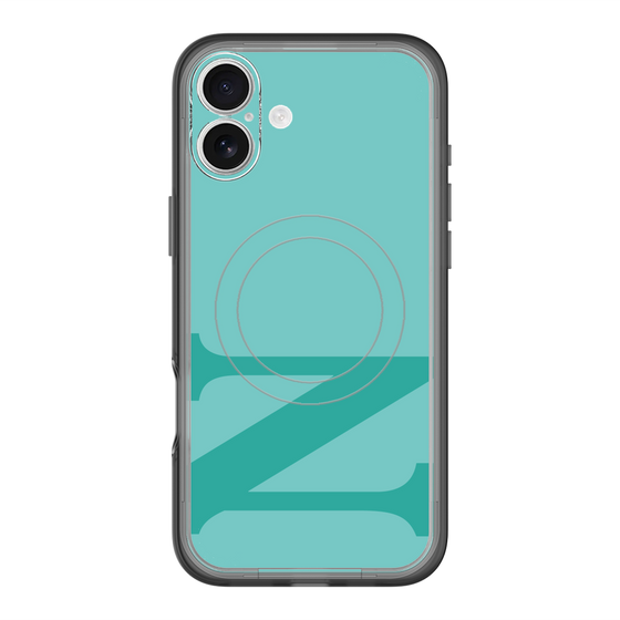 スリムプロテクションプレミアムケース with MagSafe［ オリジナル - initial color - N light green ］
