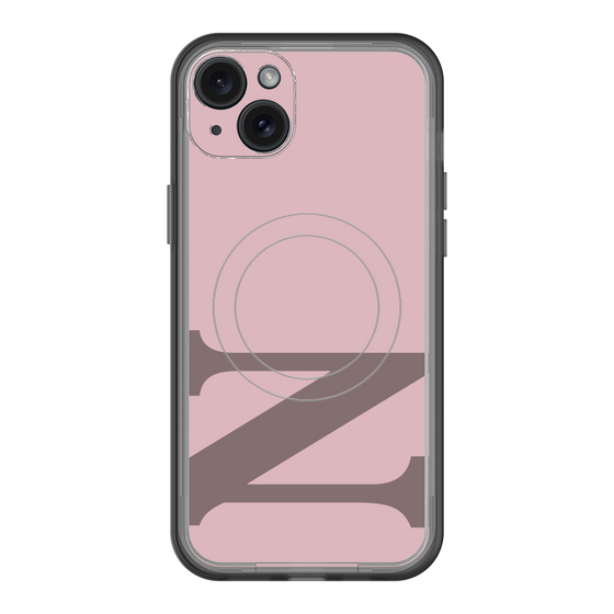スリムプロテクションプレミアムケース with MagSafe［ オリジナル - initial color - N dusty pink ］