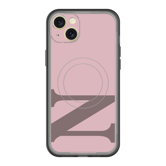 スリムプロテクションプレミアムケース with MagSafe［ オリジナル - initial color - N dusty pink ］