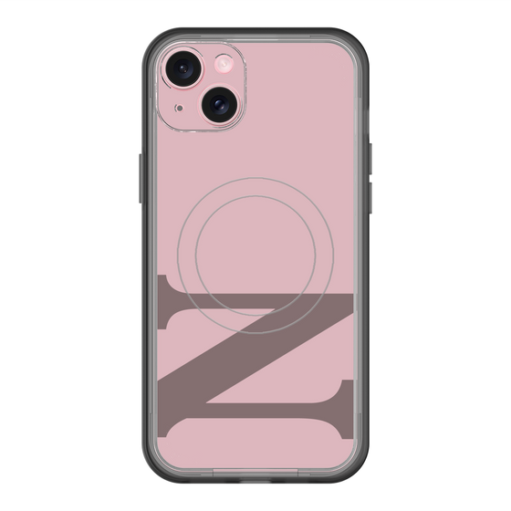 スリムプロテクションプレミアムケース with MagSafe［ オリジナル - initial color - N dusty pink ］