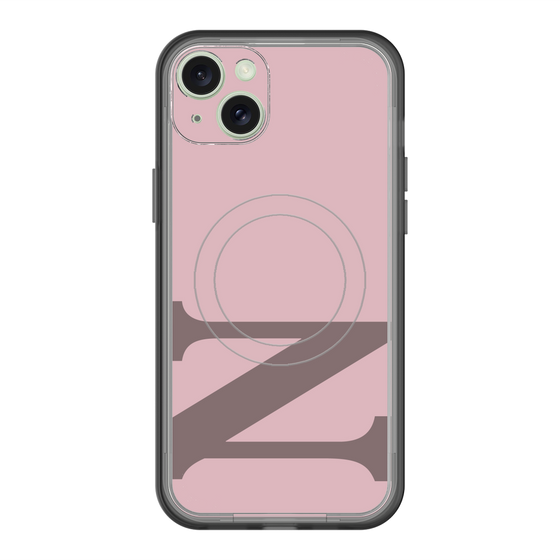 スリムプロテクションプレミアムケース with MagSafe［ オリジナル - initial color - N dusty pink ］
