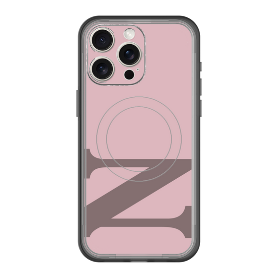 スリムプロテクションプレミアムケース with MagSafe［ オリジナル - initial color - N dusty pink ］