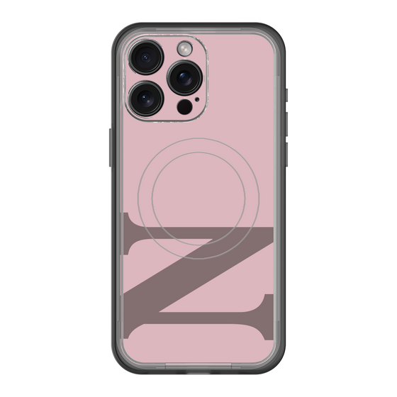 スリムプロテクションプレミアムケース with MagSafe［ オリジナル - initial color - N dusty pink ］