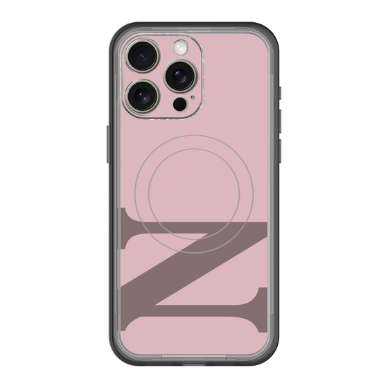 スリムプロテクションプレミアムケース with MagSafe［ オリジナル - initial color - N dusty pink ］