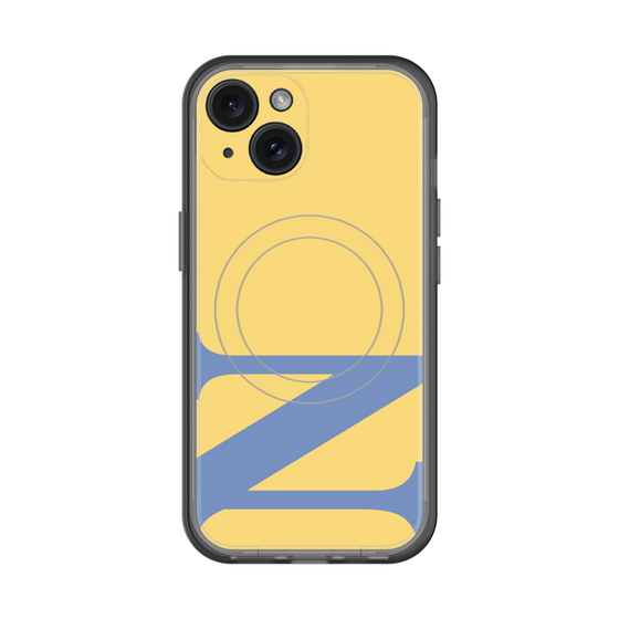 スリムプロテクションプレミアムケース with MagSafe［ オリジナル - initial color - N yellow ］