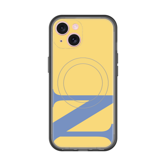 スリムプロテクションプレミアムケース with MagSafe［ オリジナル - initial color - N yellow ］