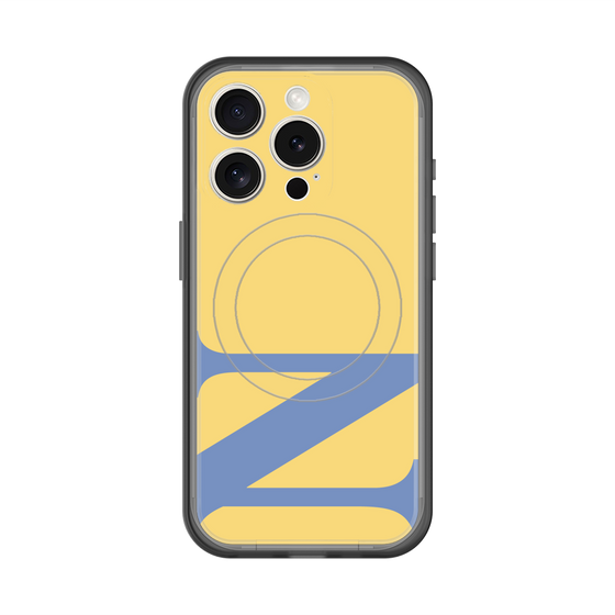 スリムプロテクションプレミアムケース with MagSafe［ オリジナル - initial color - N yellow ］