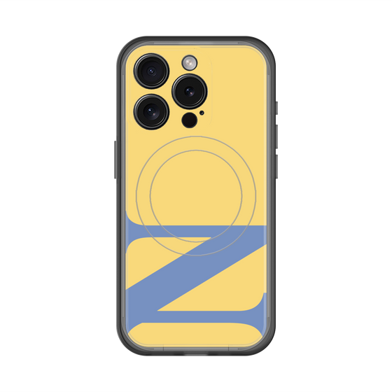 スリムプロテクションプレミアムケース with MagSafe［ オリジナル - initial color - N yellow ］