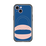 スリムプロテクションプレミアムケース with MagSafe［ オリジナル - initial color - O navy ］