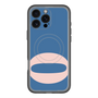 スリムプロテクションプレミアムケース with MagSafe［ オリジナル - initial color - O navy ］
