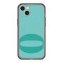 スリムプロテクションプレミアムケース with MagSafe［ オリジナル - initial color - O light green ］