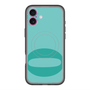 スリムプロテクションプレミアムケース with MagSafe［ オリジナル - initial color - O light green ］