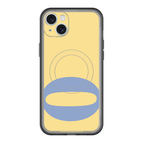 スリムプロテクションプレミアムケース with MagSafe［ オリジナル - initial color - O yellow ］