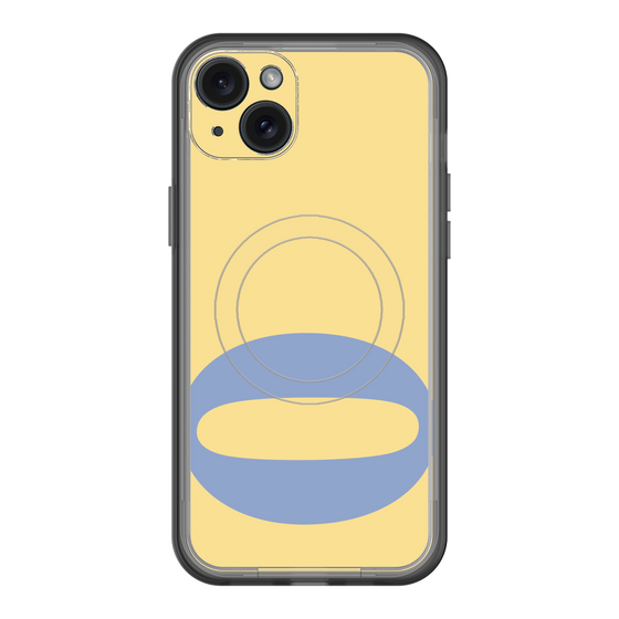 スリムプロテクションプレミアムケース with MagSafe［ オリジナル - initial color - O yellow ］