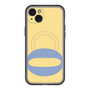 スリムプロテクションプレミアムケース with MagSafe［ オリジナル - initial color - O yellow ］