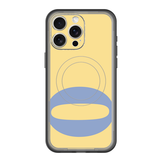 スリムプロテクションプレミアムケース with MagSafe［ オリジナル - initial color - O yellow ］