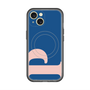 スリムプロテクションプレミアムケース with MagSafe［ オリジナル - initial color - P navy ］