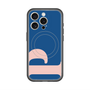 スリムプロテクションプレミアムケース with MagSafe［ オリジナル - initial color - P navy ］