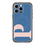 スリムプロテクションプレミアムケース with MagSafe［ オリジナル - initial color - P navy ］