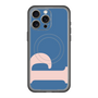 スリムプロテクションプレミアムケース with MagSafe［ オリジナル - initial color - P navy ］